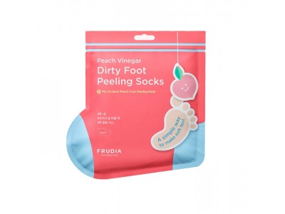 Maschera-calzini per un peeling-pedicure