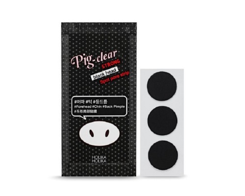 Cerotti mini per pori e punti neri forte Pig-Clear Holika Holika