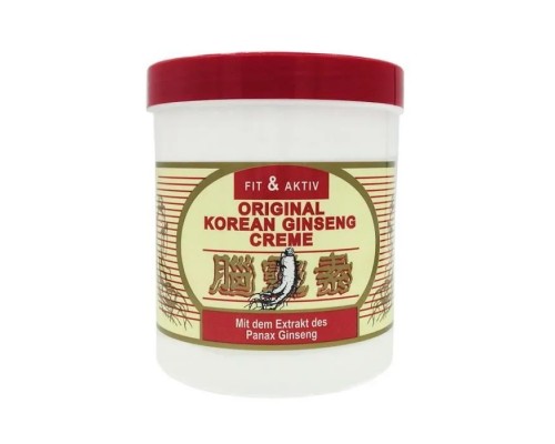 Crema al ginseng coreano 