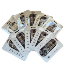 Set 10 pz. maschera-ampoule al vero caviale Jigott