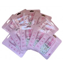 Set 10 pz. maschera-ampoule alla vera perla Jigott