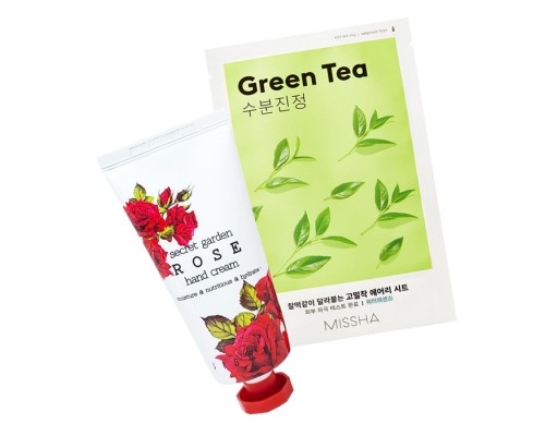 Set Rosa e Tè verde