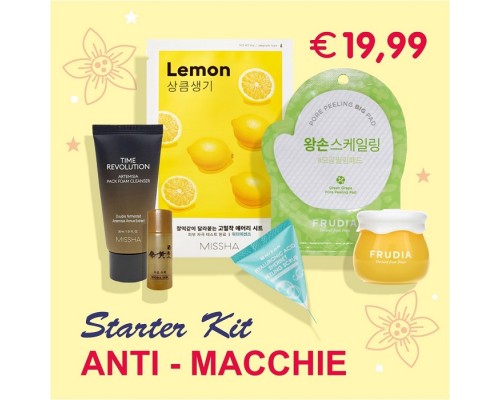 Starter kit anti-macchie