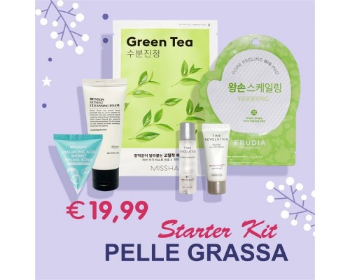 Starter kit per la pelle grassa