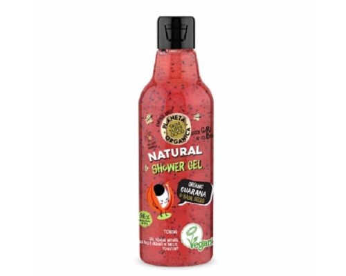 Gel doccia naturale alla guarana e semi di basilico Skin Super Good 