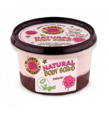 Scrub corpo naturale alla fragola organica e semi chia skin super good 