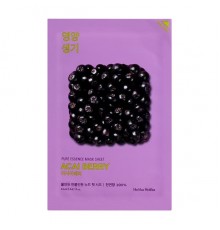 Maschera viso in tessuto alle bacche di acai Pure Essence Holika Holika