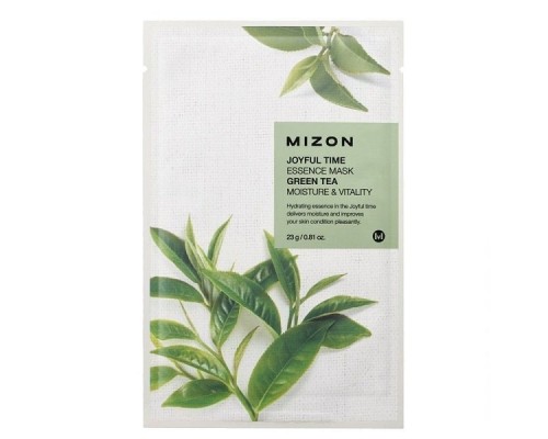 Maschera all'essenza di tè verde Joyful Time Mizon