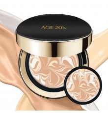 Fondotinta con ricarica Copertura Intensa 21 Beige chiaro SPF50+ PA++++ Signature Essence Cover AGE20s