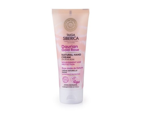 Crema mani naturale Nutrimento e Protezione Taiga Siberica