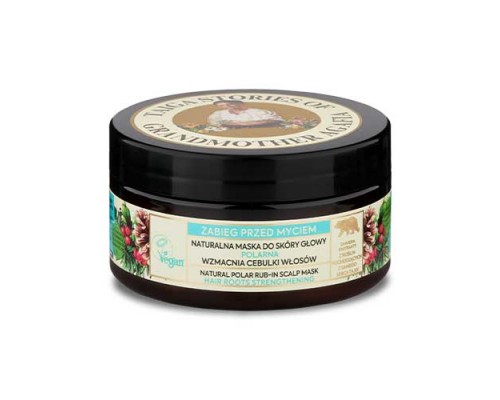 Maschera naturale per il cuoio capelluto Polar Taiga Stories Ricette di Nonna Agafia