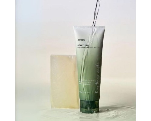 Peeling gel idratante all'acido LHA e Houttuynia Cordata Anua