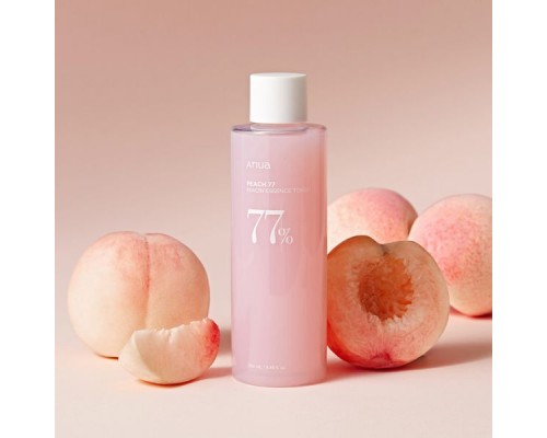 Toner essenza con niacinamide e 77% di pesca Anua