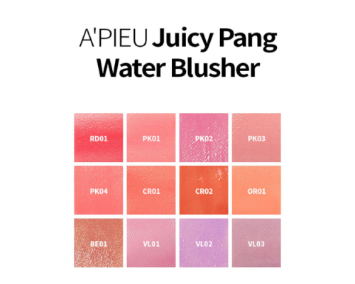 Blush acquoso Juicy-Pang RD01 A'pieu