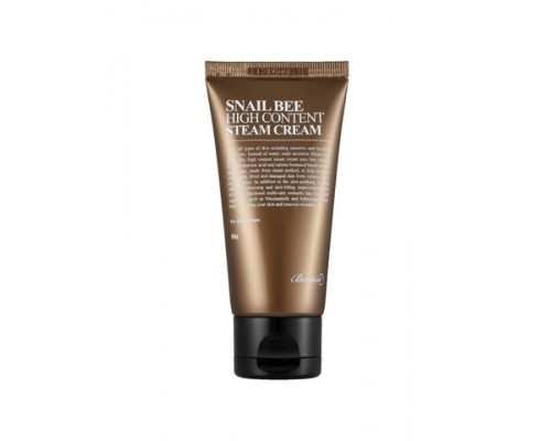 Crema ad alto contenuto di bava di lumaca e veleno d'ape Steam 12 g Benton