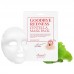 Maschera viso monouso in tessuto alla centella Addio rossore Benton