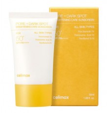 Crema solare per pori e macchie di pigmentazione SPF50+ PA++++ Celimax