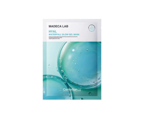 Maschera monouso in gel all'acido ialuronico idratante e illuminante Centellian24+