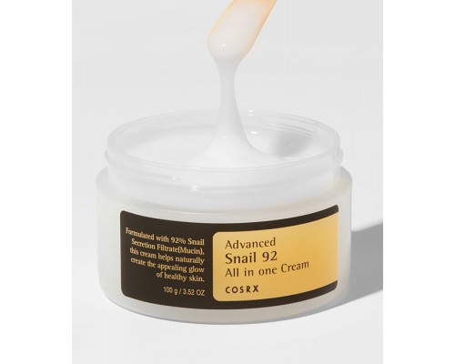 Crema al 92% di bava di lumaca All in One Advanced CosRX