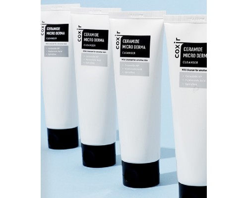 Detergente viso ai ceramidi Micro Derma Coxir