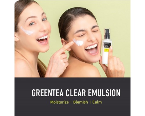 Emulsione viso purificante al tè verde Coxir