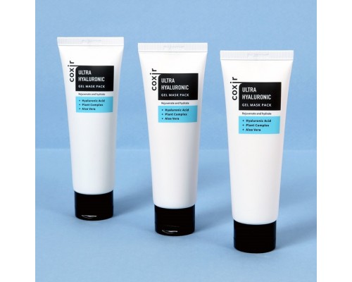 Maschera-gel viso all'acido ialuronico Coxir
