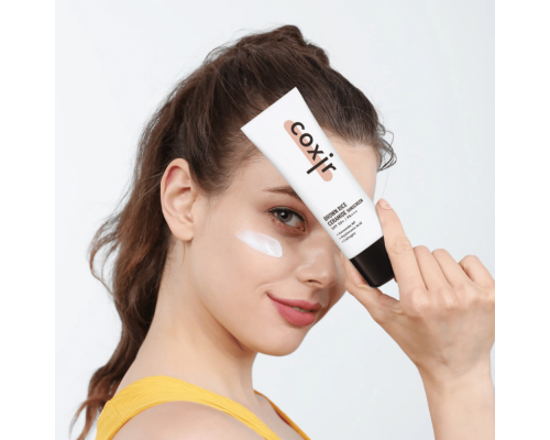 Protezione solare ai ceramidi e riso marrone SPF50+ PA+++ Coxir 