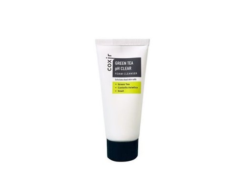 Schiuma detergente al tè verde per equilibrare pH 30 ml Coxir