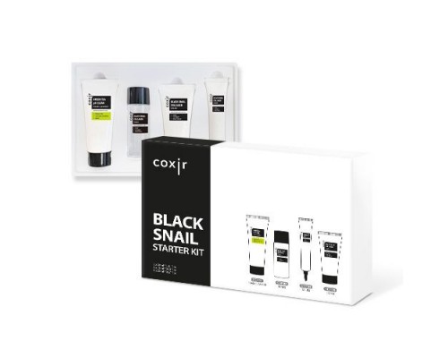 Starter kit alla bava di lumaca nera Coxir