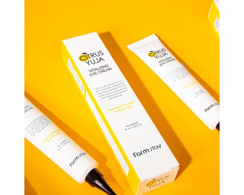 Crema contorno occhi rivitalizzante Citrus Yuja FarmStay