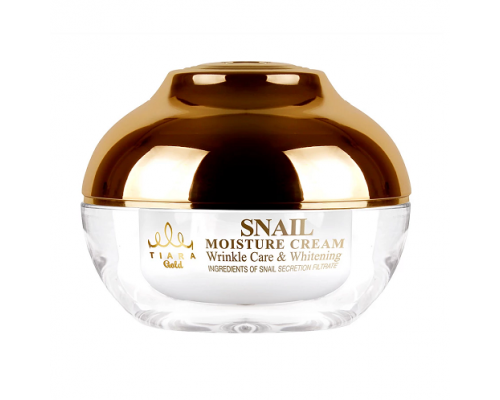 Crema idratante alla bava di lumaca Tiara Gold