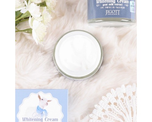 Crema illuminante al latte di capra Jigott