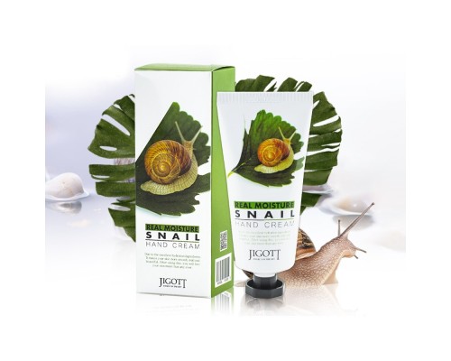 Crema mani idratante alla bava di lumaca Jigott 