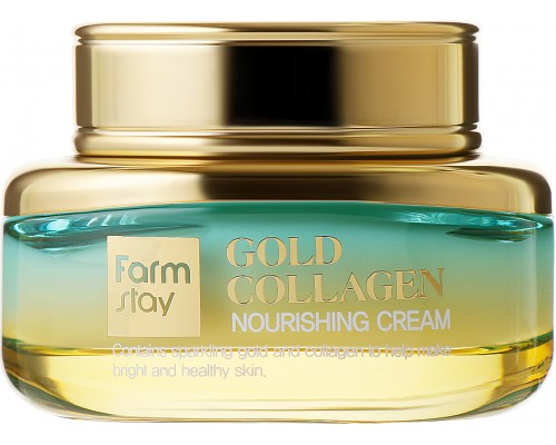 Crema nutriente al collagene e oro FarmStay