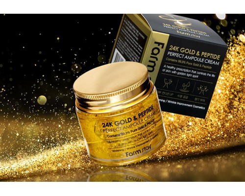 Crema perfetta ai peptidi e oro 24K FarmStay