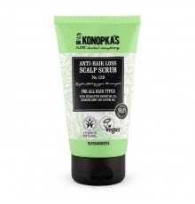 Scrub per il cuoio capelluto contro la caduta dei capelli №129 per tutti i tipi di capelli Dr. Konopka´s