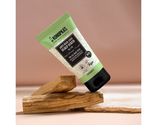 Scrub per il cuoio capelluto contro la caduta dei capelli №129 per tutti i tipi di capelli Dr. Konopka´s