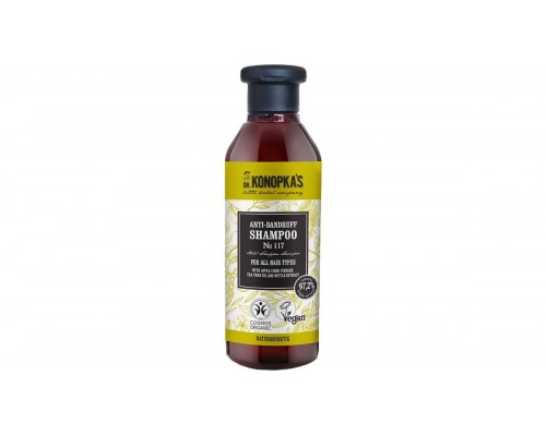 Shampoo anti-forfora №117 per tutti i tipi di capelli Dr. Konopka´s