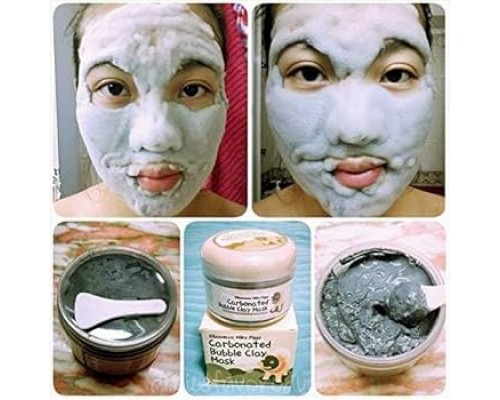 Maschera all'argilla e carbone attivo Bubble Milky Piggy Elizavecca