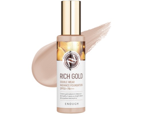 Fondotinta Rich Gold Double Wear Radiance No.21 SPF50+ PA+++ Enough