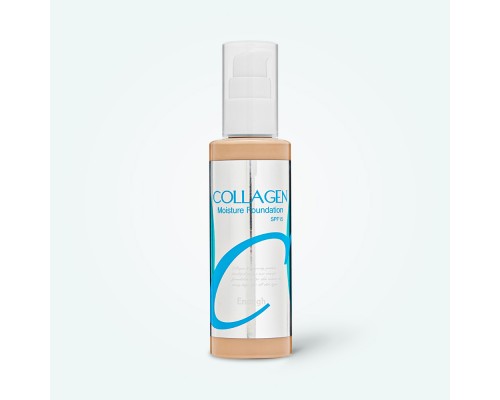 Fondotinta idratante al collagene No.21 SPF15 Enough