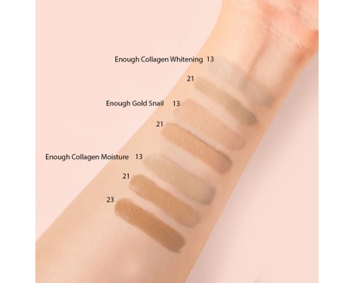 Fondotinta idratante al collagene No.21 SPF15 Enough