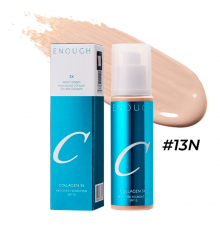 Fondotinta idratante al triplo collagene No.13N SPF15 Enough