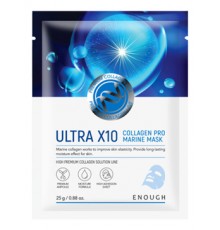 Maschera al collagene marino Pro Ultra X10 Enough