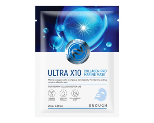 Maschera al collagene marino Pro Ultra X10 Enough