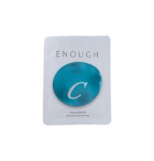 Maschera in tessuto nutriente e idratante al collagene 3X Enough