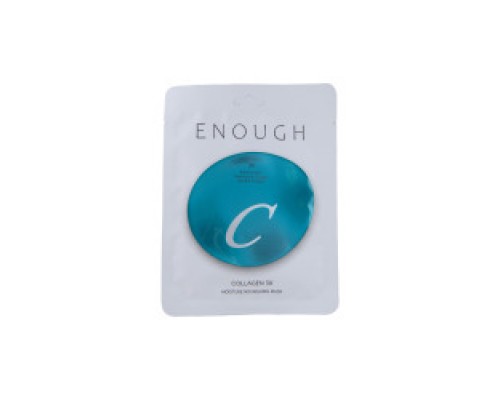 Maschera in tessuto nutriente e idratante al collagene 3X Enough