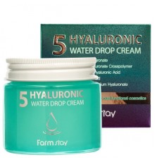 Crema ai 5 tipi di acido ialuronico Water Drop FarmStay