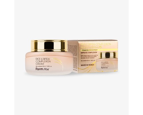 Crema al riso e bifidobatteri Complexion FarmStay
