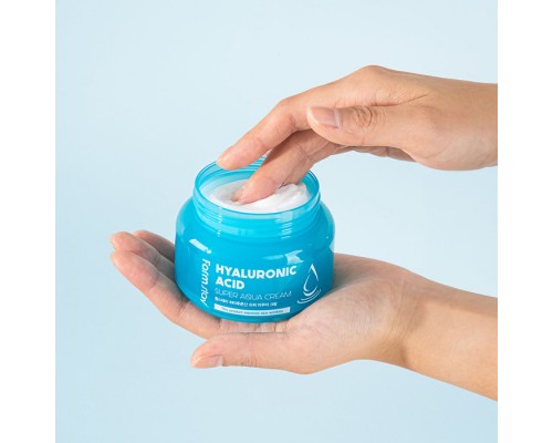 Crema all'acido ialuronico Super Aqua FarmStay 